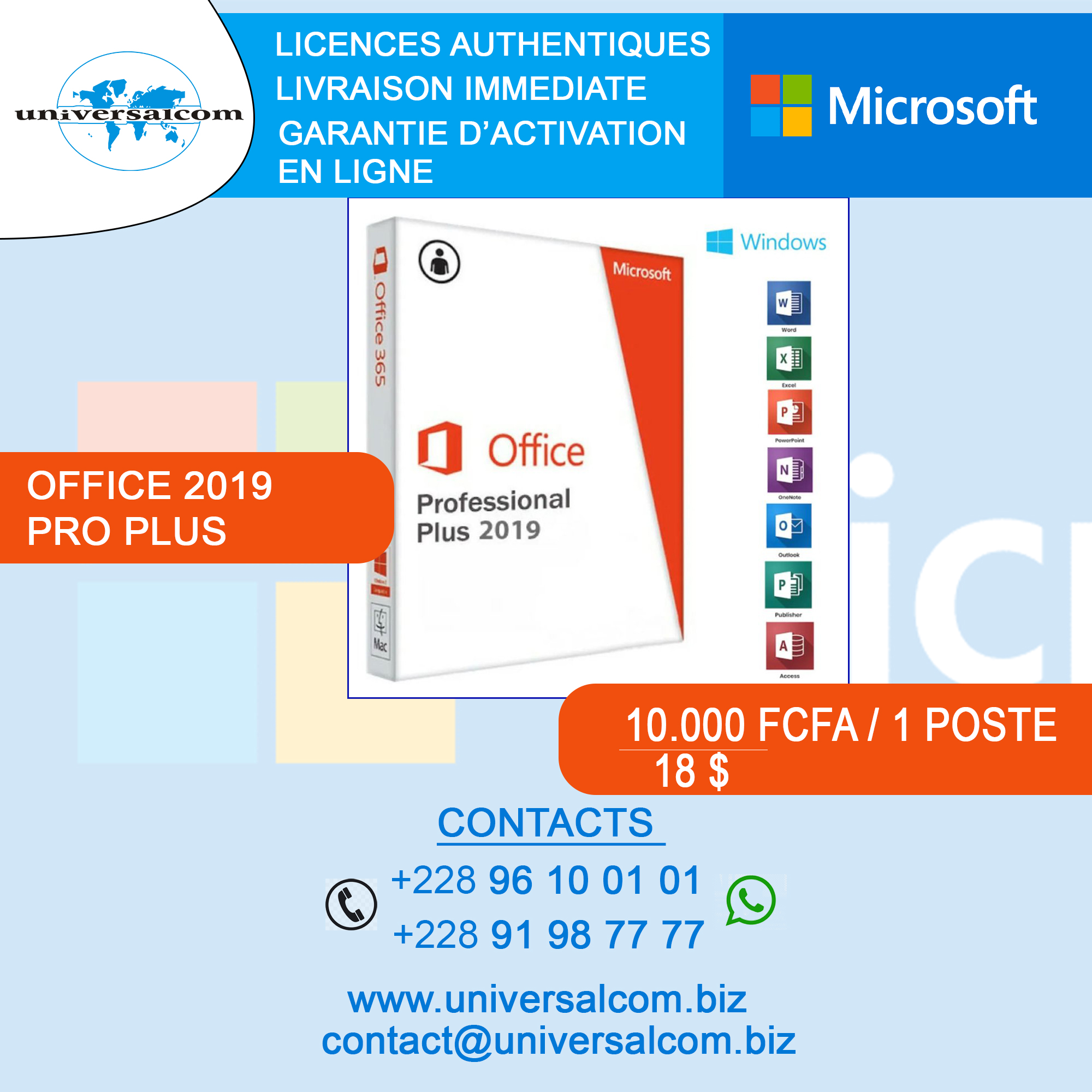 Microsoft office 2019 Pro Plus